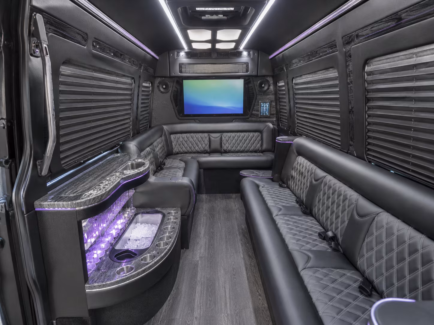 hamilton 18 passenger party bus