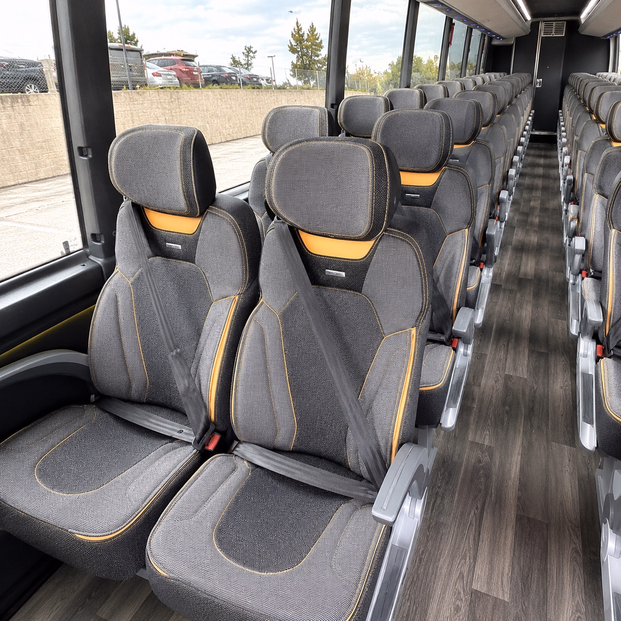 hamilton charter bus interior gallery