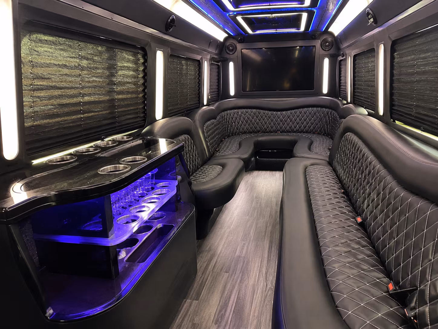 hamilton holiday party bus rental