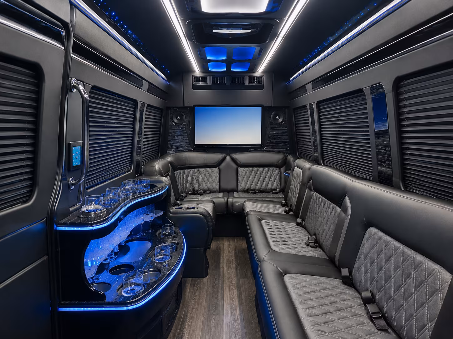 hamilton long distance transportation onboard seating