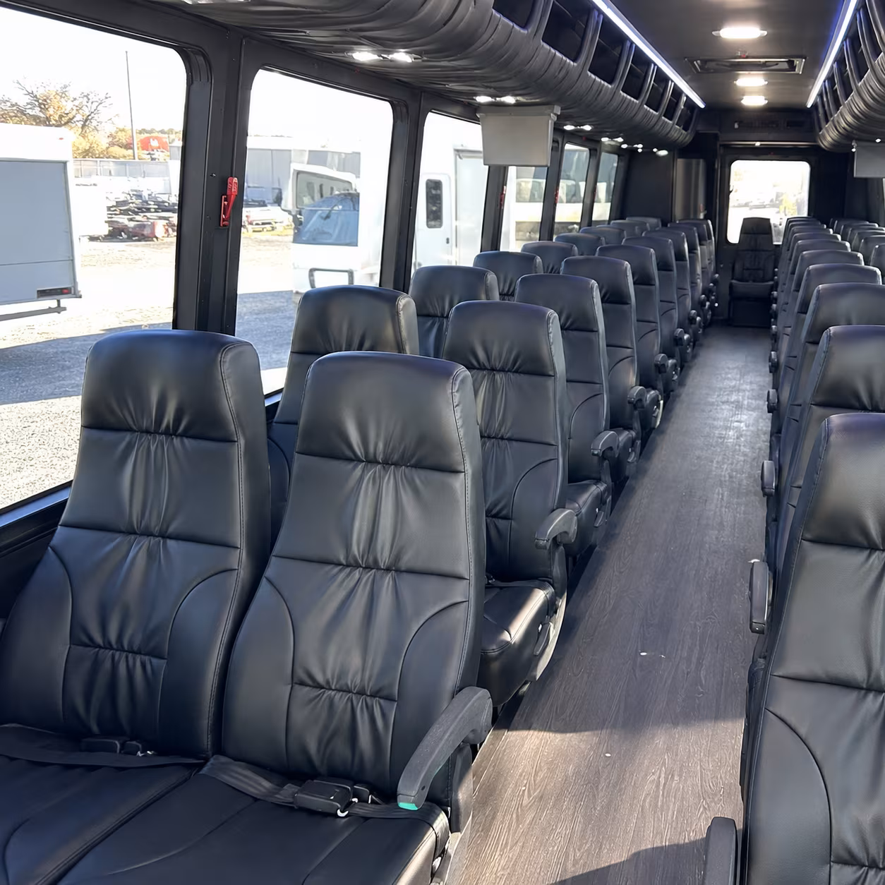 hamilton private event transportation onboard seating