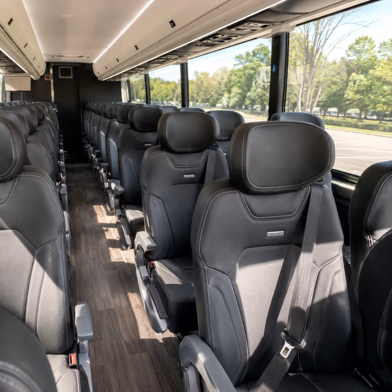 hamilton sporting event transportation onboard seating