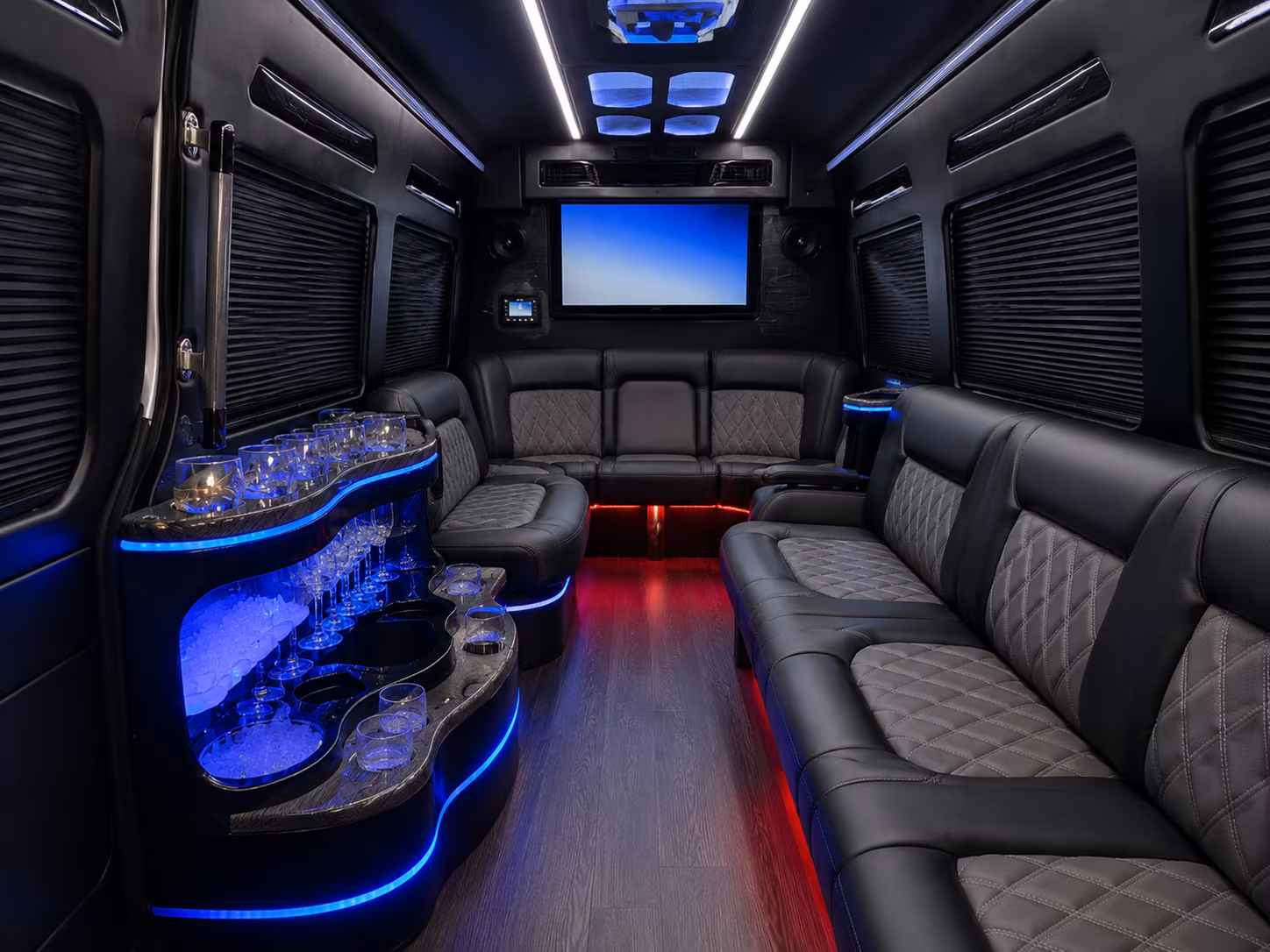 west chester and beckett ridge venue buses for butler county proms